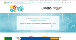 Desktop Screenshot of guiadesolucionestic.com